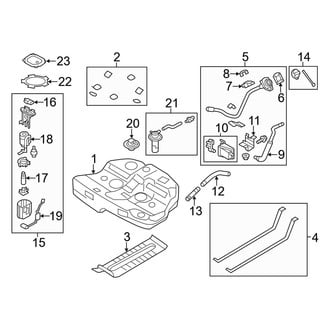 Kia OE - Fuel System Components (Korea Built)