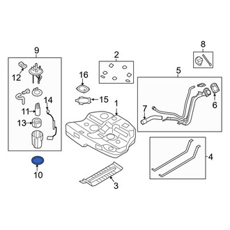 Kia OE - Fuel Pump Tank Seal