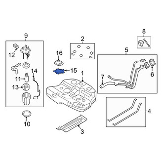 Kia OE - Fuel Tank Lock Ring