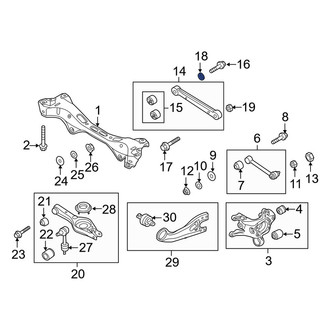 Kia OE - Rear Upper Suspension Control Arm Washer