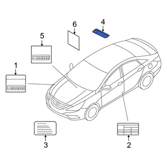 Kia OE - Engine Decal