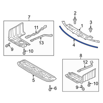 Kia OE - Radiator Support Access Cover Seal