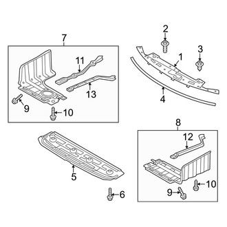 Kia OE - Radiator Support - Splash Shields (FULL HYBRID EV-GAS (FHEV))