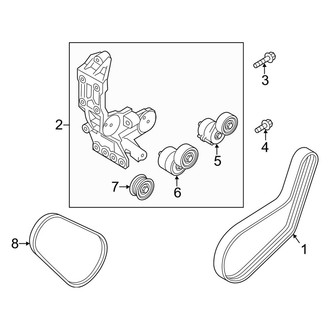 Kia OE - Cooling - Belts & Pulleys (Hybrid)