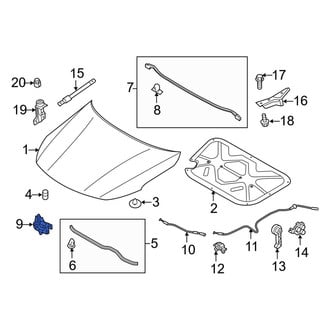 Kia OE - Front Hood Latch