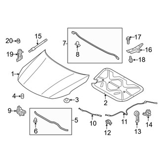Kia OE - Hood & Components (Hybrid)