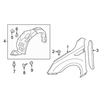 Kia OE - Fender & Components (Hybrid)