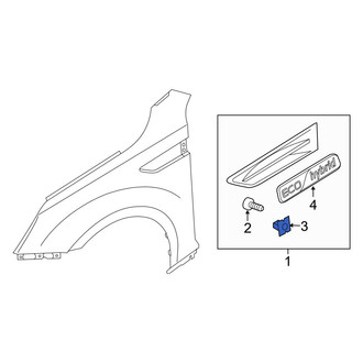 Kia OE - Fender Molding Nut