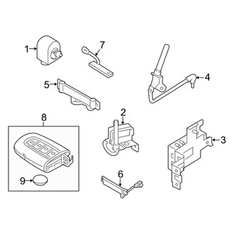 Kia OE - Electrical - Keyless Entry Components (FULL HYBRID EV-GAS (FHEV))