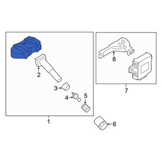 Kia OE - Tire Pressure Monitoring System (TPMS) Sensor