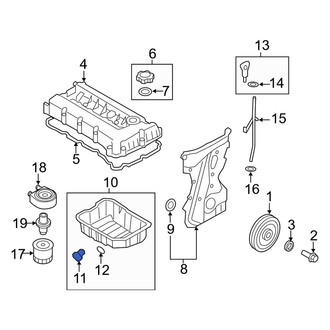 Kia OE - Engine Oil Drain Plug