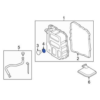 Kia OE - Automatic Transmission Cover Drain Plug
