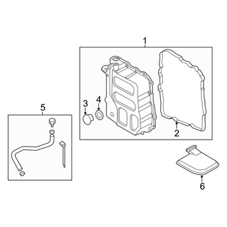 Kia OE - Engine / Transaxle - Transaxle Parts (FULL HYBRID EV-GAS (FHEV))
