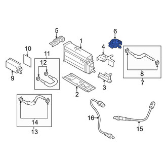 Kia OE - Evaporative Emissions System Pressure Sensor