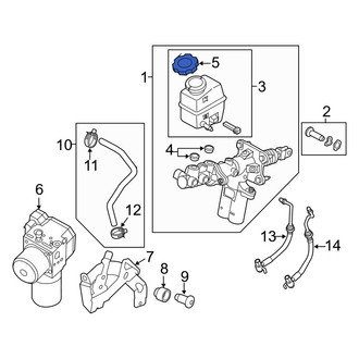 Kia OE - Brake Master Cylinder Reservoir Cap