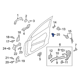 Kia OE - Front Door Jamb Switch