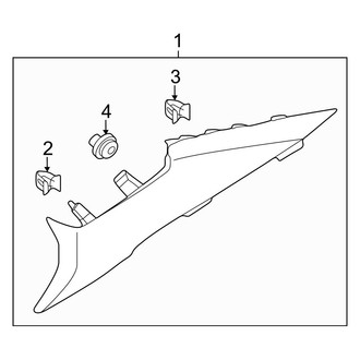 Kia OE - Quarter Panel - Interior Trim (Hybrid)