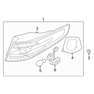 2014 Kia Optima Custom & Factory Tail Lights – CARiD.com
