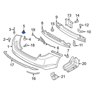 Kia OE - Bumper Cover Nut