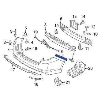 Kia OE - Rear Left Bumper Guide