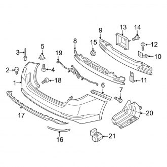 2016 kia optima store front bumper cover