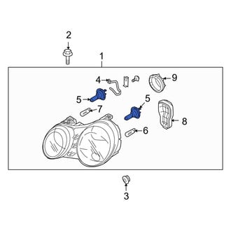 Kia OE - Front Upper Headlight Bulb