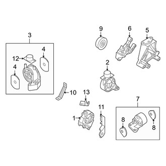 Kia OE - Engine / Transaxle - Engine & Transmission Mounting