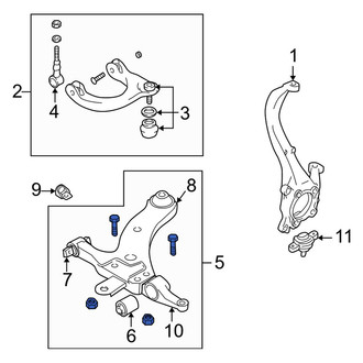 Kia OE - Front Right Lower Suspension Control Arm