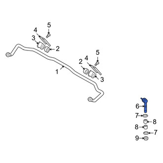 Kia OE - Front Suspension Stabilizer Bar Link