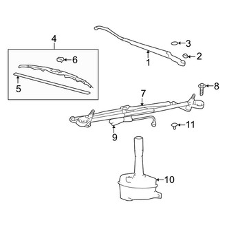 Kia OE - Windshield - Wiper & Washer Components