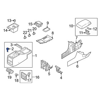 Kia OE - Console Bolt