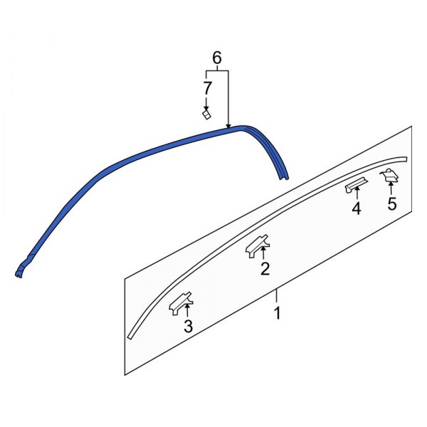 Roof Drip Molding