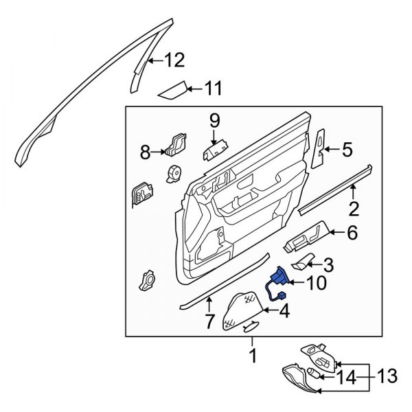 Trunk Lid Release Switch