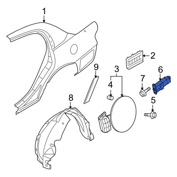 Fuel Filler Door Switch