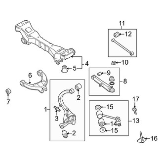 Kia OE - Rear Suspension - Suspension Components