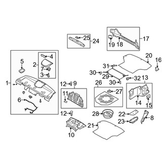 Kia OE - Rear Body & Floor - Interior Trim