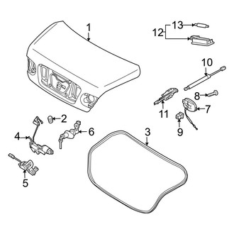 Kia OE - Trunk Lid - Lid & Components