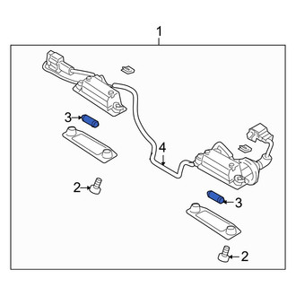 Kia OE - License Plate Light Bulb