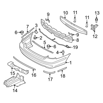 Kia OE - Rear Bumper - Bumper & Components