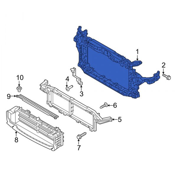 Radiator Support Panel