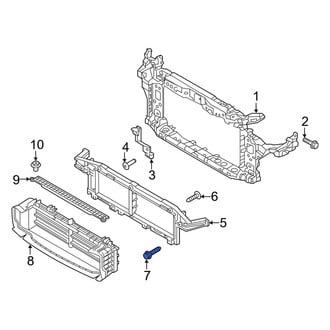 Kia OE - Front Bumper Cover Support Rail Screw