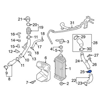 Kia OE - Intercooler Pipe Clamp