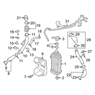 Kia OE - Cooling - Intercooler (2.0L Gas)