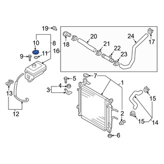 Kia OE - Engine Coolant Reservoir Cap