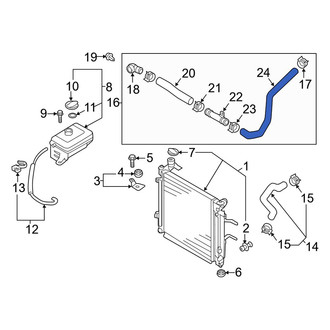Kia OE - Lower Radiator Coolant Hose