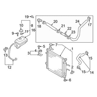 Kia OE - Cooling - Radiator & Components