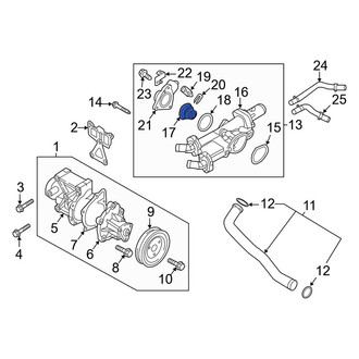 Kia OE - Engine Coolant Thermostat