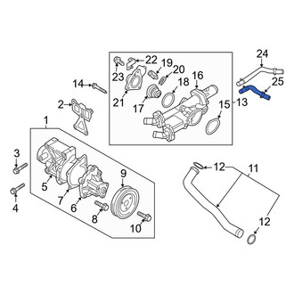 Kia OE - Lower Radiator Coolant Hose