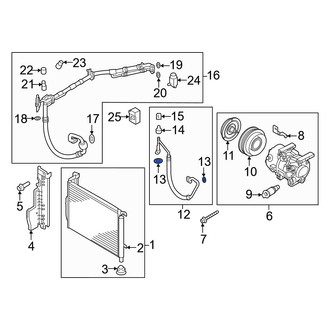 Kia OE - A/C Line O-Ring