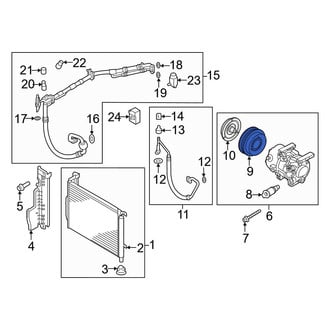 Kia OE - A/C Compressor Clutch Pulley
